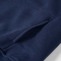 Survêtement polaire à capuche Nike Club pour tout-petits et enfants d'âge préscolaire, bleu foncé et blanc