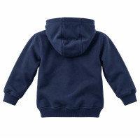 Survêtement polaire à capuche Nike Club pour tout-petits et enfants d'âge préscolaire, bleu foncé et blanc