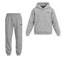 Cruyff Force Trainingspak Hooded Kids Grijs