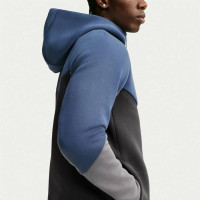 Survêtement Nike Tech Fleece Sportswear bleu acier gris foncé gris clair noir