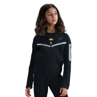 Survêtement Nike Sportswear Tech Fleece Reflect pour Enfants, noir et argent