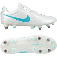 Nike Tiempo Ligera Pro IJzeren-Nop Voetbalschoenen (SG) Wit Turquoise