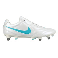 Nike Tiempo Ligera Pro IJzeren-Nop Voetbalschoenen (SG) Wit Turquoise