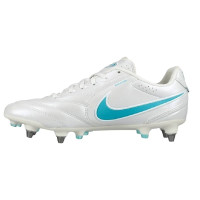 Nike Tiempo Ligera Pro IJzeren-Nop Voetbalschoenen (SG) Wit Turquoise