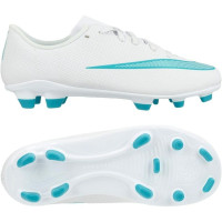 Nike Mercurial Vapor 17 Club Gazon Naturel Gazon Artificiel Chaussures de Foot (MG) Tout-Petits Blanc Turquoise