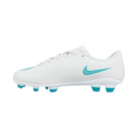 Nike Mercurial Vapor 17 Club Gazon Naturel Gazon Artificiel Chaussures de Foot (MG) Tout-Petits Blanc Turquoise