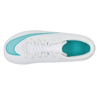 Nike Mercurial Vapor 17 Club Gazon Naturel Gazon Artificiel Chaussures de Foot (MG) Tout-Petits Blanc Turquoise