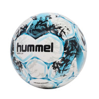 Football Hummel Inspire Club Taille 4, blanc, bleu clair, noir