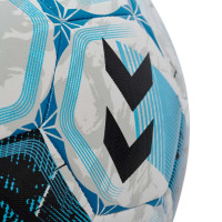 Football Hummel Inspire Club Taille 4, blanc, bleu clair, noir