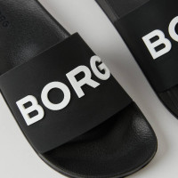 Björn Borg Knox Claquettes Noir Blanc