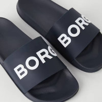 Björn Borg Knox Claquettes Bleu Foncé Blanc