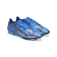 adidas F50 Hyperfast Y-3 Elite Gras Voetbalschoenen (FG) Blauw Wit Multicolor