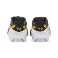 adidas Predator Y-3 Elite FT Gras Voetbalschoenen (FG) Kids Zwart Oranje Geel Wit