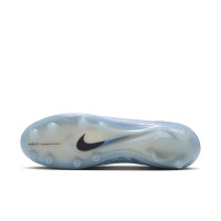 Nike Mercurial Vapor 17 Elite Kunstgras Voetbalschoenen (AG) Lichtblauw Oranje Zilvergrijs