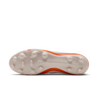 Nike Tiempo Ligera Pro Gras Voetbalschoenen (FG) Oranje Wit