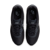 Nike Air Max 90 Premium Baskets Noir Gris Foncé Gris