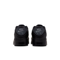 Nike Air Max 90 Premium Baskets Noir Gris Foncé Gris