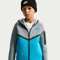 Nike Tech Fleece Sportswear Trainingspak Kids Grijs Blauw Zwart
