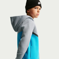 Nike Tech Fleece Sportswear Vest Kids Grijs Blauw Zwart