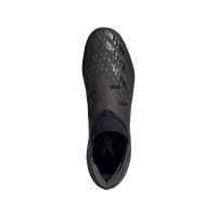 adidas X GHOSTED.2 GRASS CHAUSSURES DE FOOTBALL (FG) Noir Noir Gris