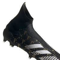 adidas PREDATOR MUTATOR 20+ Paul Pogba Gras Voetbalschoenen (FG) Zwart Wit Goud