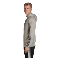 Sweat à capuche adidas Condivo 20 Track Gris Noir