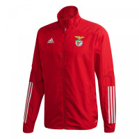 adidas Benfica Trainingsjack 2020-2021 Rood