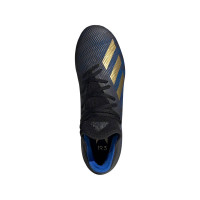 adidas X 19.3 Gras Voetbalschoenen (FG) Zwart Goud