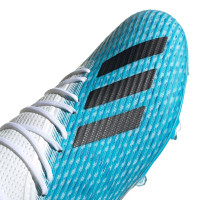 adidas X 19.2 Gras Voetbalschoenen (FG) Blauw Zwart