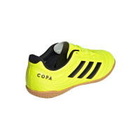 adidas COPA 19.4 Zaalvoetbalschoenen Kids Geel Zwart
