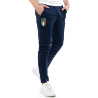Pantalon Pantalon d'entraînement PUMA Italy Zip 2020-2021 Bleu foncé