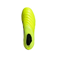 adidas COPA 19+ Gras Voetbalschoenen (FG) Geel Zwart