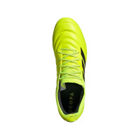 adidas COPA 19.1 Gras Voetbalschoenen (FG) Geel Zwart