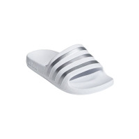 adidas ADILETTE AQUA Slippers Wit Zilver