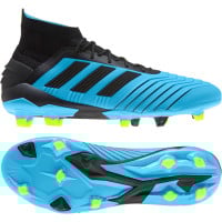 adidas PREDATOR 19.1 Gras Voetbalschoenen FG Blauw Zwart