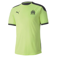 PUMA Olympique Marseille Trainingsshirt 2020-2021 Geel Zwart