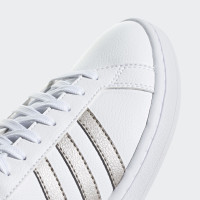 Baskets Adidas Grand Court Blanc Argent