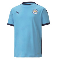 PUMA Manchester City Trainingsshirt 2020-2021 Kids Lichtblauw