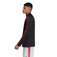 adidas Manchester United Anthem Trainingsjack 2020-2021 Zwart Rood
