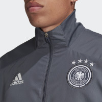 Veste d'entraînement adidas Allemagne 2020-2021 Gris Blanc