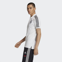 Polo Adidas Allemagne 3S 2020-2021 Blanc
