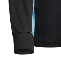 adidas ADIPRO 20 Keepersshirt Lange Mouwen Zwart Blauw Kids