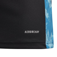 adidas ADIPRO 20 Keepersshirt Lange Mouwen Zwart Blauw Kids