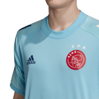 adidas Ajax Trainingsshirt 2020-2021 Blauw