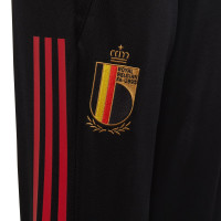 adidas Belgie Trainingsbroek 2020-2021 Kids Zwart Rood Wit