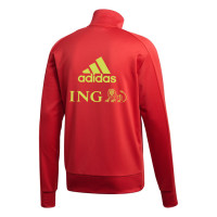 adidas Belgie Trainingspak 2020-2021 Rood Zwart