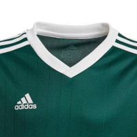 Adidas TABELA 18 Maillot de foot à manches longues pour enfant Vert Blanc