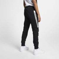 Pantalon de survêtement Nike Tech Fleece Enfant Noir Blanc