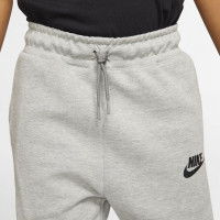 Nike NSW Tech Fleece Short d'Entraînement Enfant Gris Noir