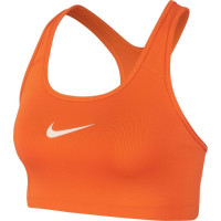 Nike SWOOSH Sport-bh Oranje Wit